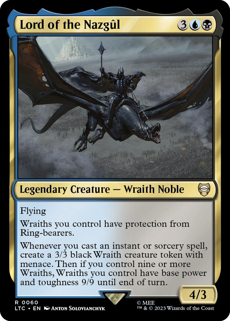 Lord of the Nazgul [The Lord of the Rings: Tales of Middle-Earth Commander] | Card Merchant Takapuna