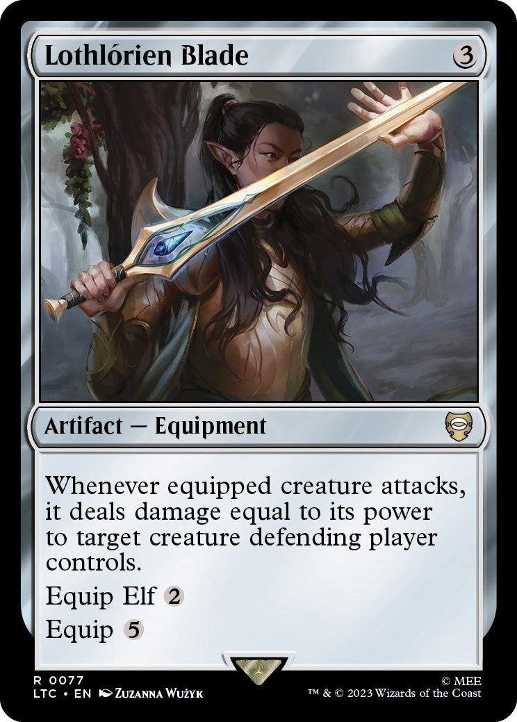 Lothlorien Blade [The Lord of the Rings: Tales of Middle-Earth Commander] | Card Merchant Takapuna