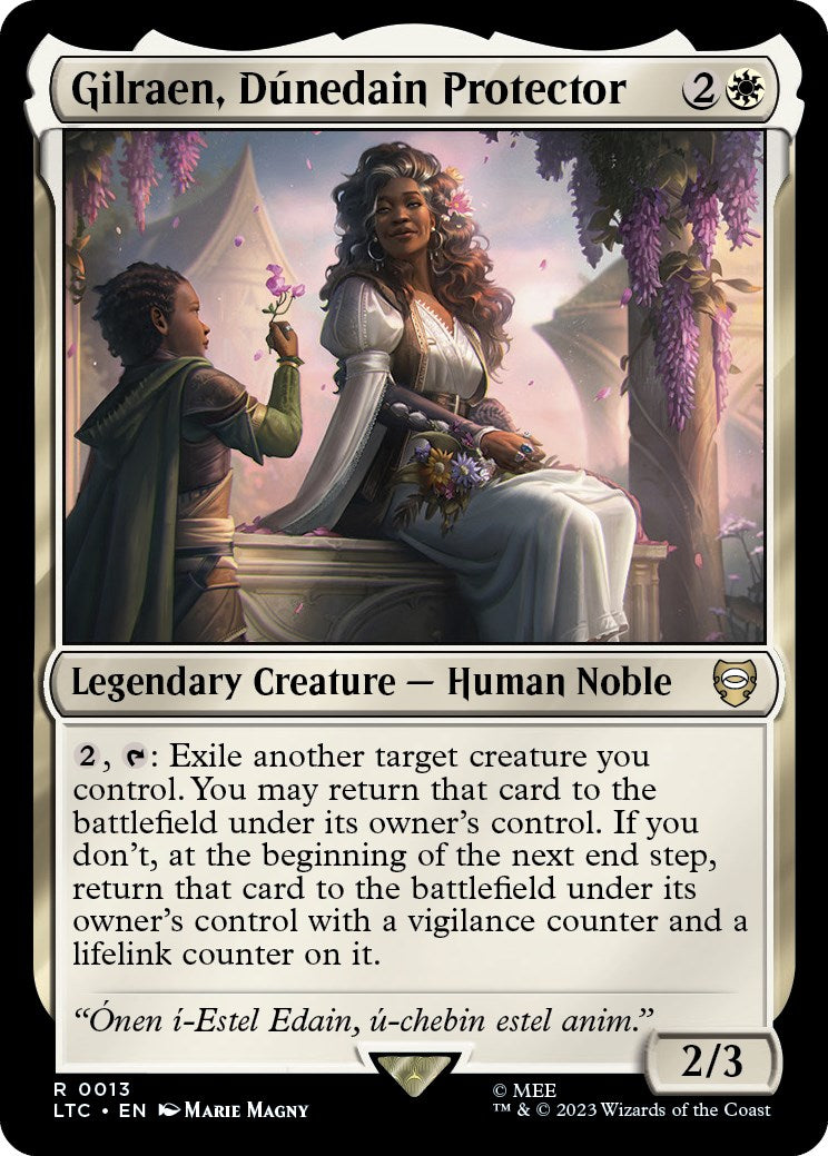 Gilraen, Dunedain Protector [The Lord of the Rings: Tales of Middle-Earth Commander] | Card Merchant Takapuna