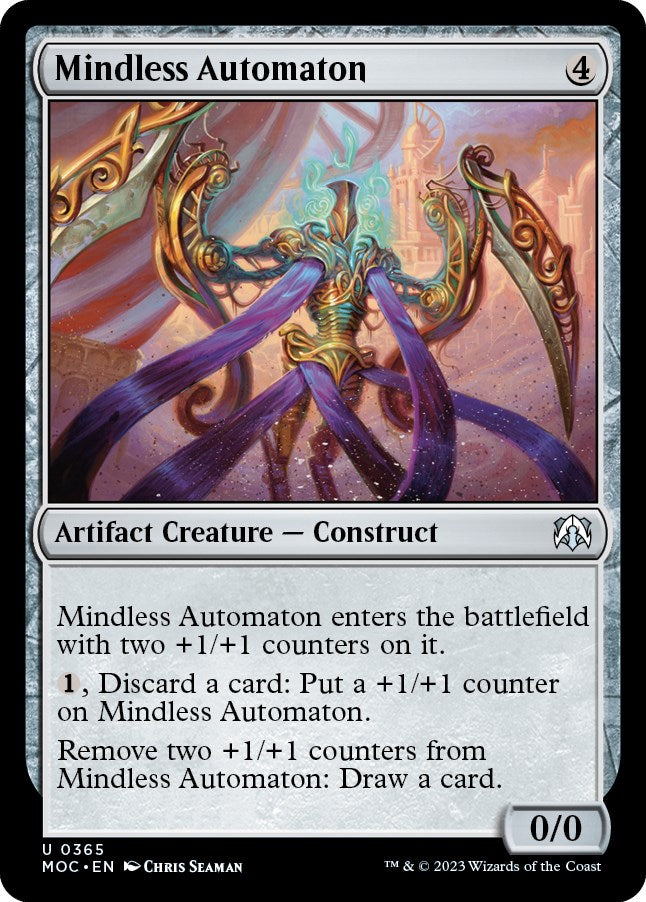 Mindless Automaton [March of the Machine Commander] | Card Merchant Takapuna