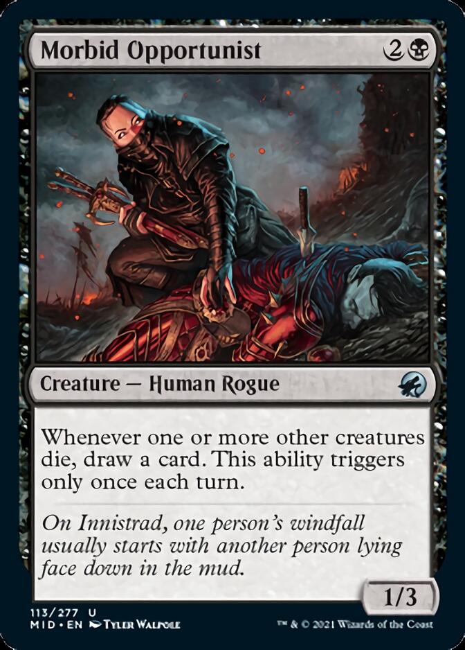 Morbid Opportunist [Innistrad: Midnight Hunt] | Card Merchant Takapuna