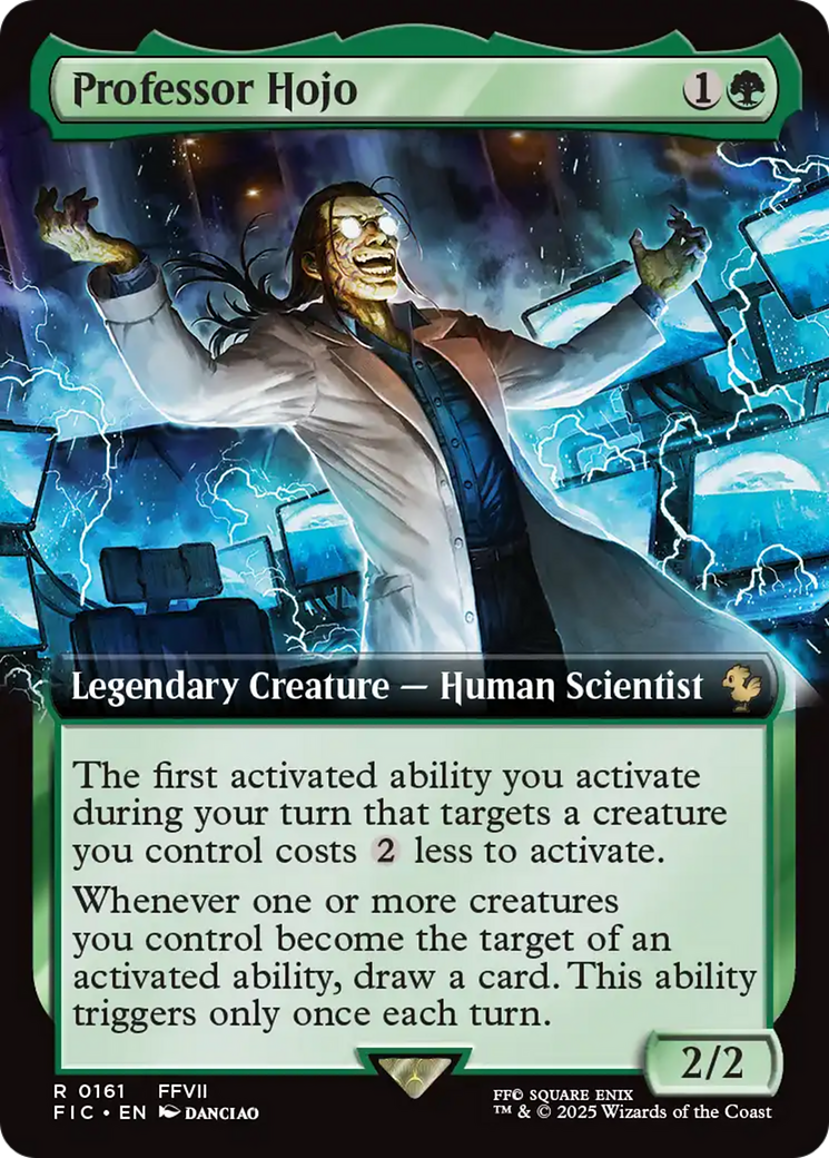 Professor Hojo (Extended Art) [FINAL FANTASY Commander] | Card Merchant Takapuna