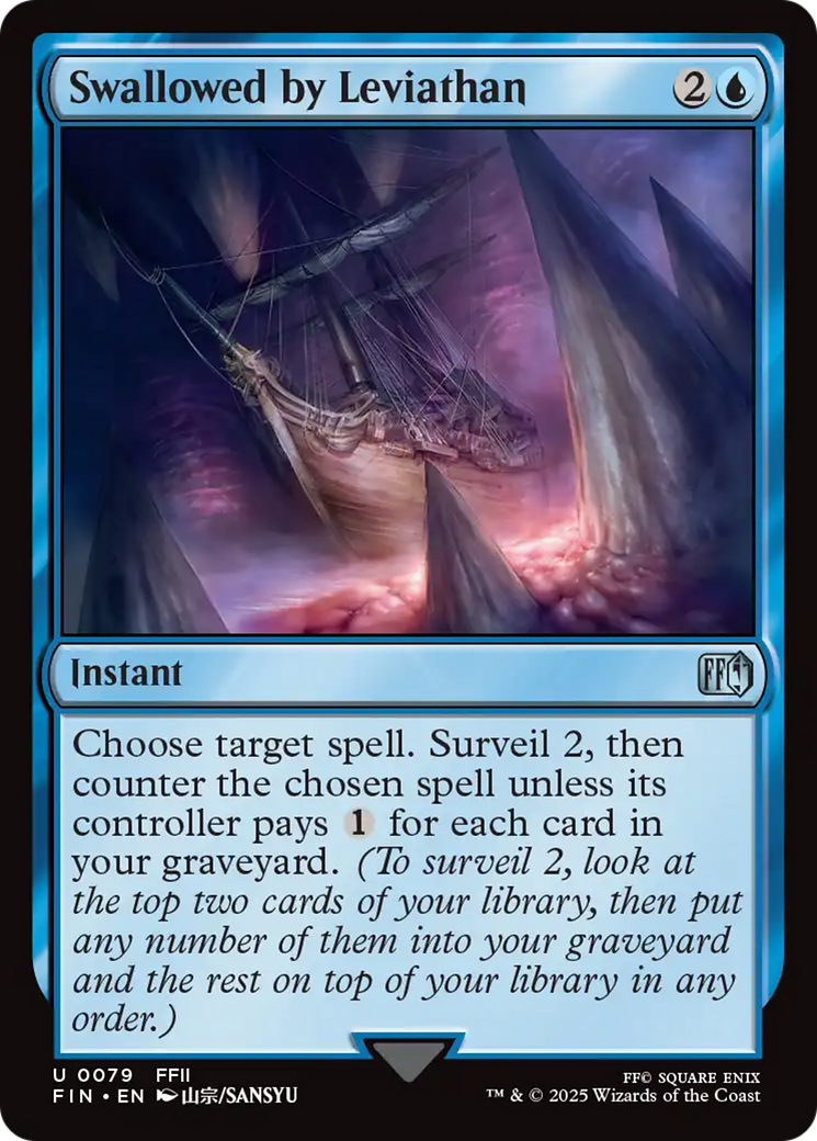 Swallowed by Leviathan [FINAL FANTASY] | Card Merchant Takapuna