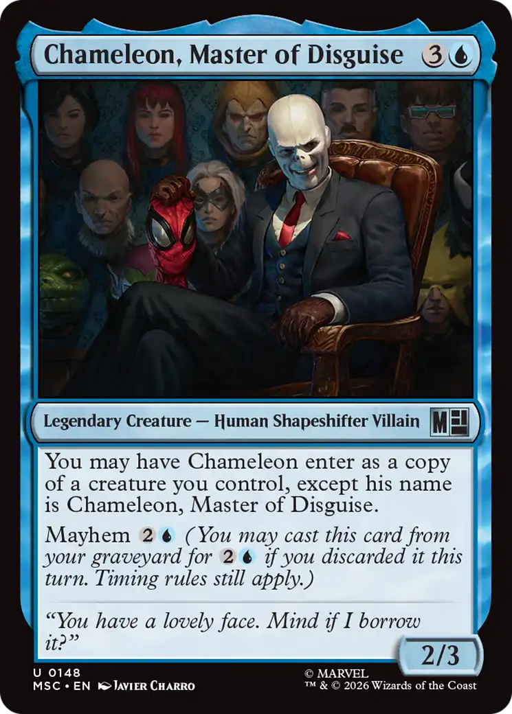 Chameleon, Master of Disguise [Marvel Super Heroes Commander] | Card Merchant Takapuna