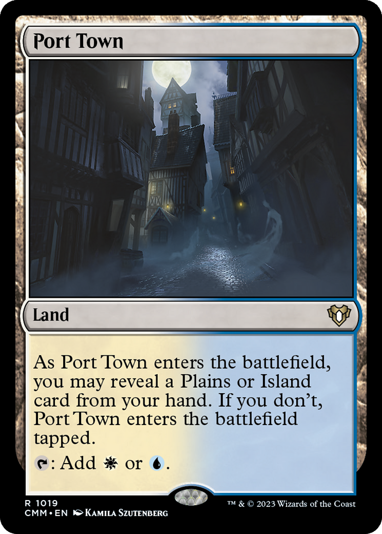 Port Town [Commander Masters] | Card Merchant Takapuna