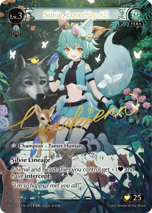 Silvie, Loved by All (CSR) (012) [Dawn of Ashes: Starter Decks] | Card Merchant Takapuna