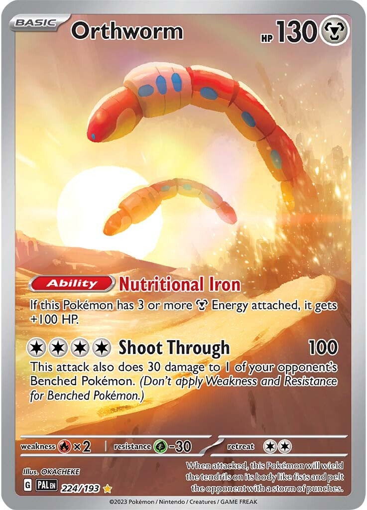 Orthworm (224/193) [Scarlet & Violet: Paldea Evolved] | Card Merchant Takapuna