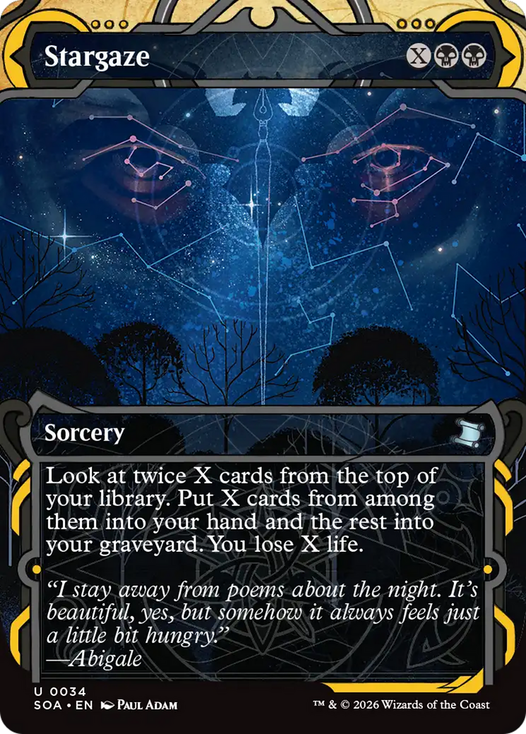 Stargaze [Secrets of Strixhaven: Mystical Archive] | Card Merchant Takapuna