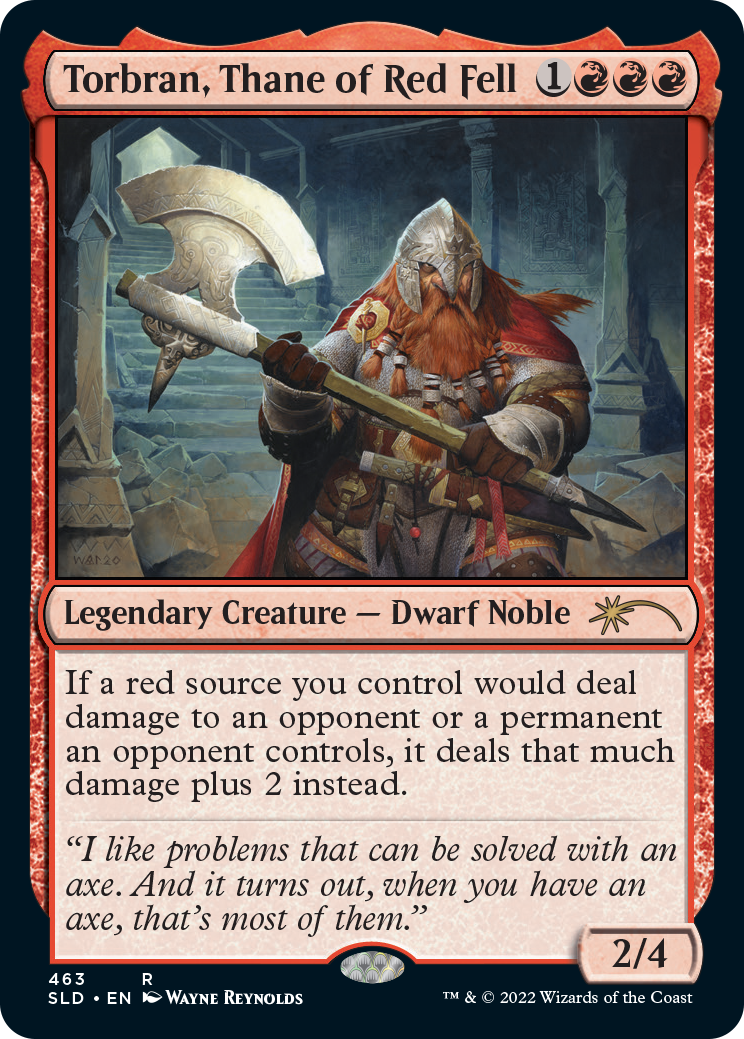 Torbran, Thane of Red Fell [Secret Lair Drop Series] | Card Merchant Takapuna