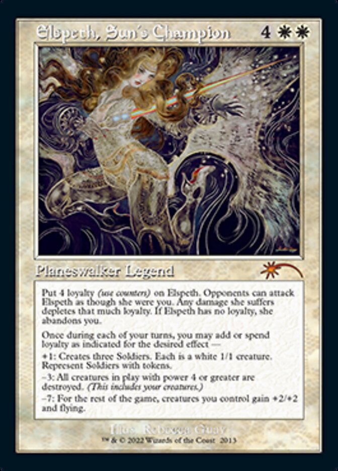 Elspeth, Sun's Champion (Retro) (2013) [Secret Lair Countdown Kit] | Card Merchant Takapuna