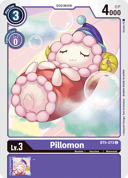 Pillomon [BT5-073] [Battle of Omni] | Card Merchant Takapuna