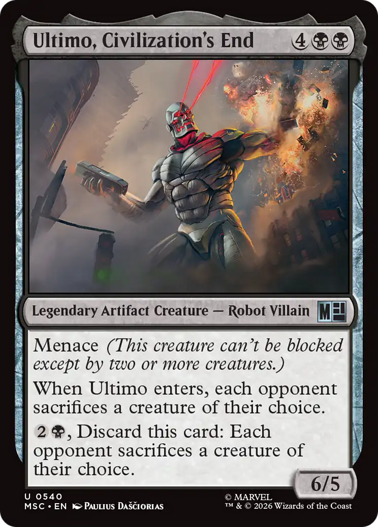 Ultimo, Civilization's End [Marvel Super Heroes Commander] | Card Merchant Takapuna