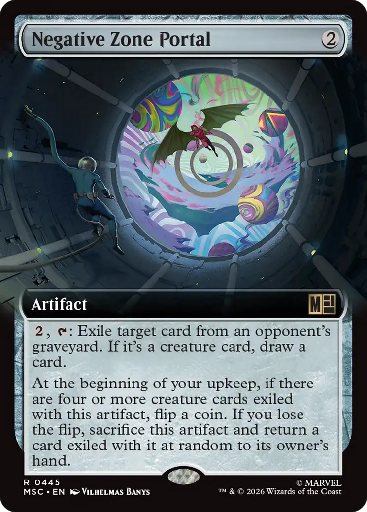 Negative Zone Portal (Extended Art) [Marvel Super Heroes Commander] | Card Merchant Takapuna