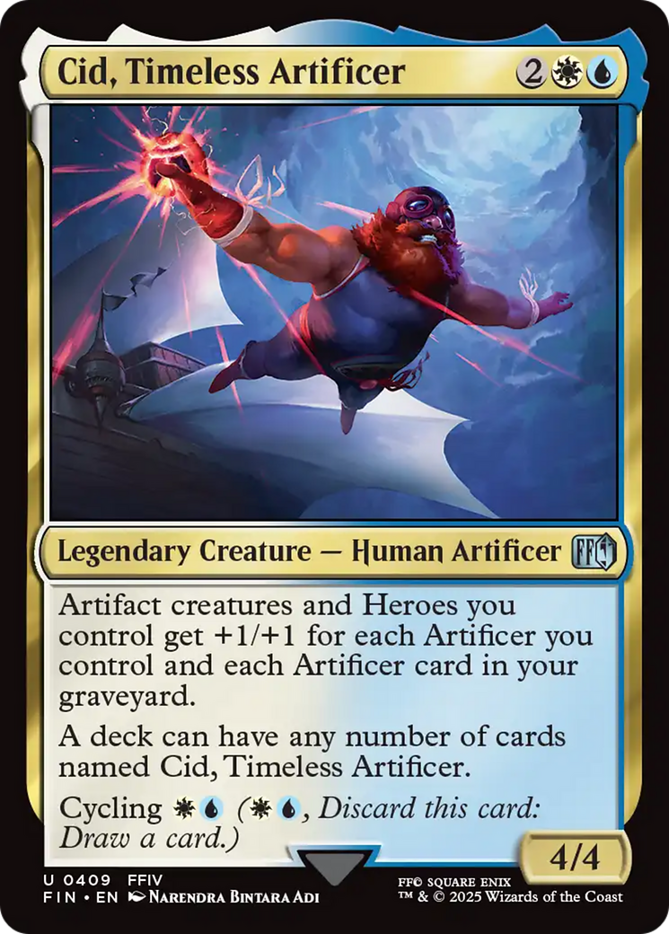 Cid, Timeless Artificer (0409) [FINAL FANTASY] | Card Merchant Takapuna