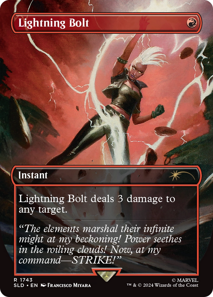 Lightning Bolt (1743) [Secret Lair Drop Series] | Card Merchant Takapuna