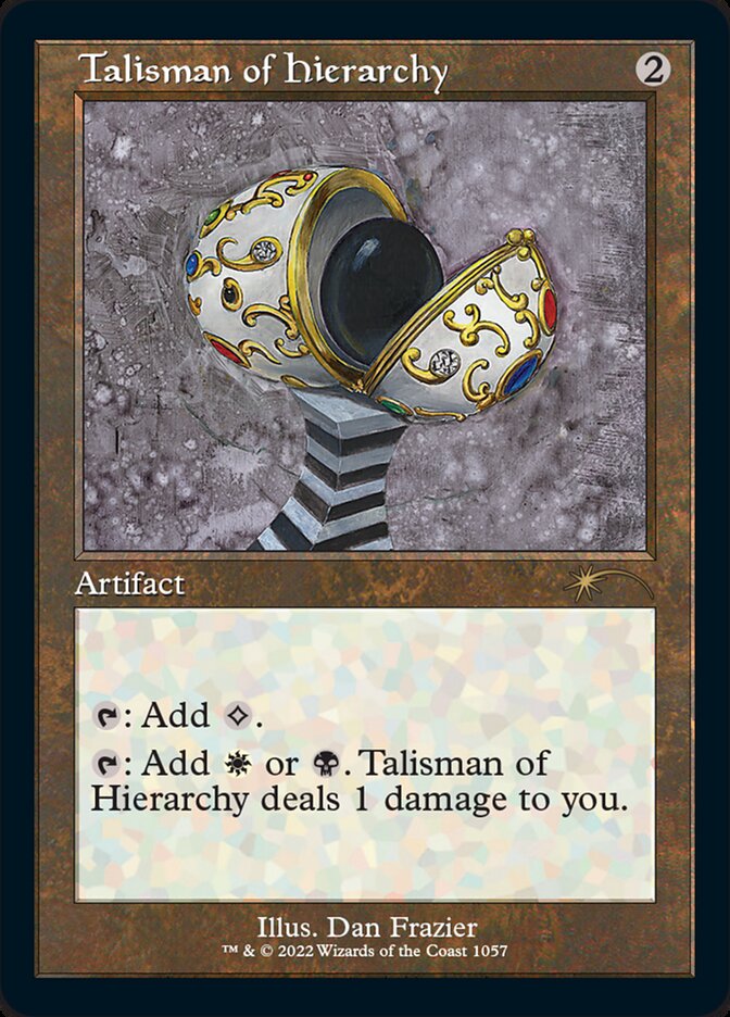 Talisman of Hierarchy (Foil Etched) [Secret Lair Drop Series] | Card Merchant Takapuna