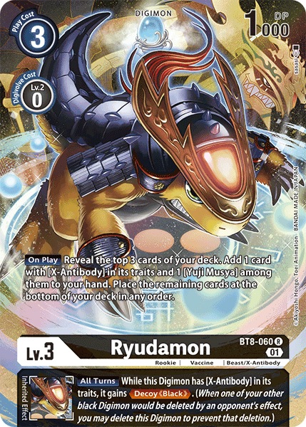 Ryudamon [BT8-060] (Alternate Art) [New Awakening] | Card Merchant Takapuna