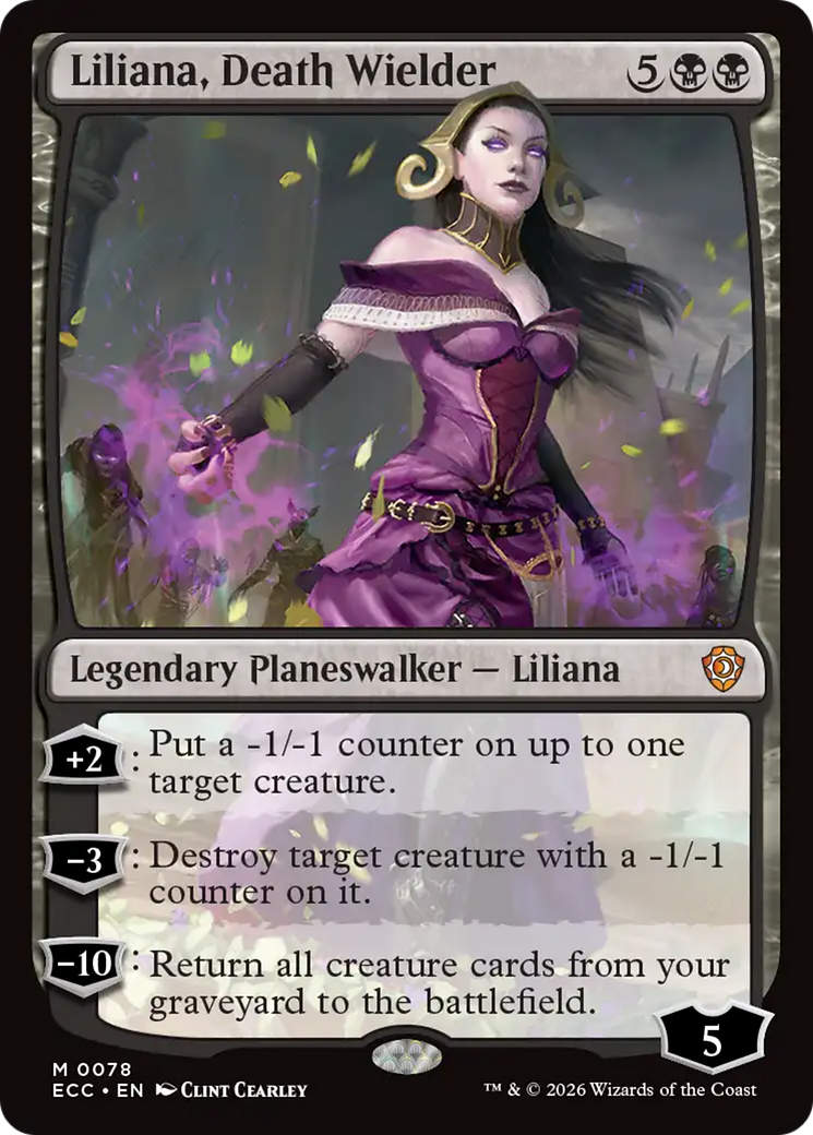 Liliana, Death Wielder [Lorwyn Eclipsed Commander] | Card Merchant Takapuna