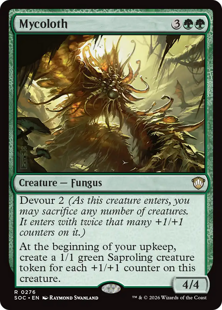 Mycoloth [Secrets of Strixhaven Commander] | Card Merchant Takapuna