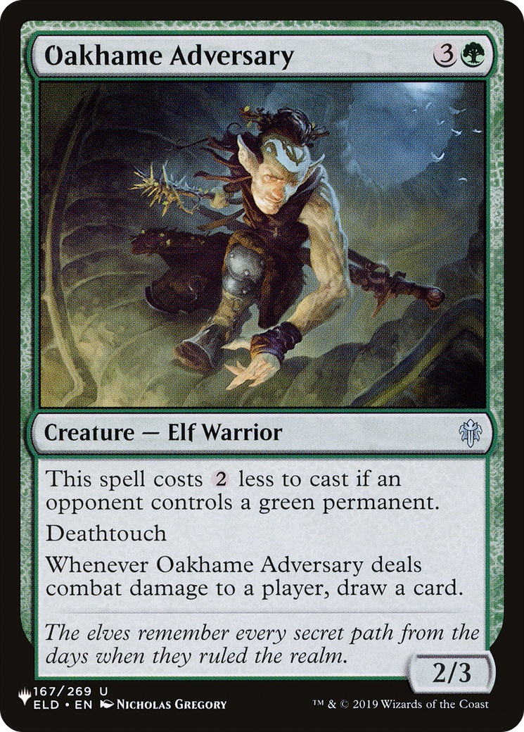 Oakhame Adversary [The List] | Card Merchant Takapuna