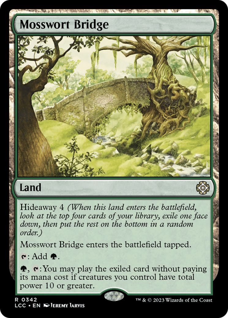 Mosswort Bridge [The Lost Caverns of Ixalan Commander] | Card Merchant Takapuna
