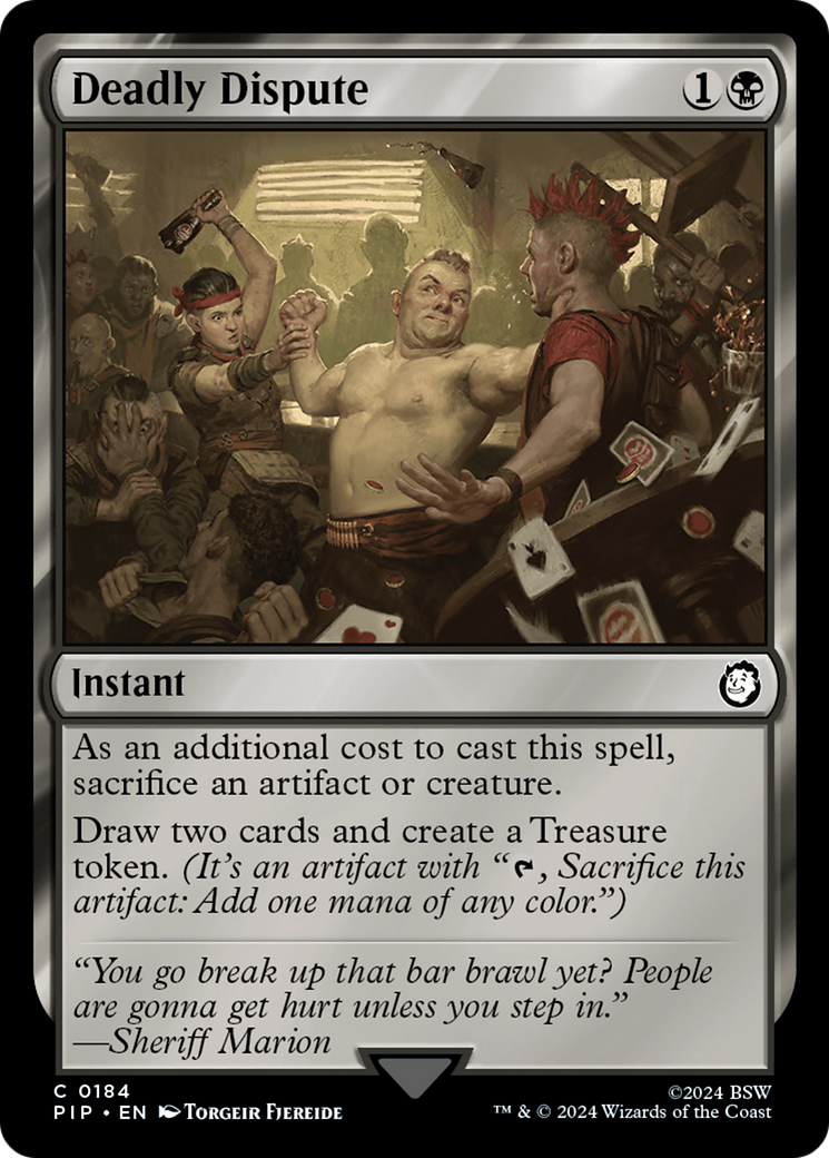 Deadly Dispute [Fallout] | Card Merchant Takapuna