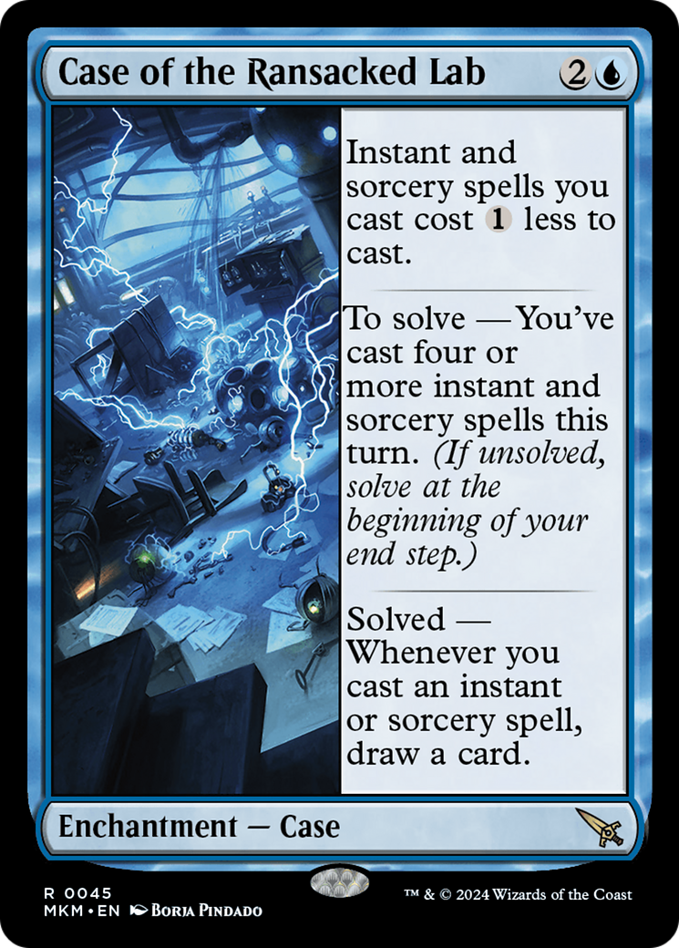 Case of the Ransacked Lab [Murders at Karlov Manor] | Card Merchant Takapuna