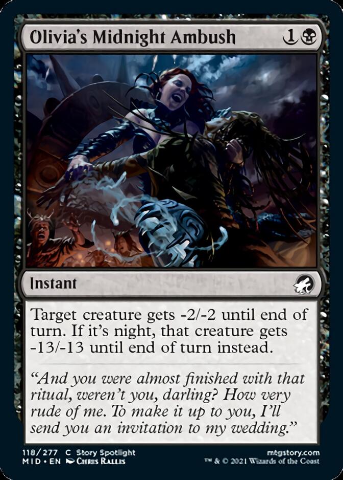 Olivia's Midnight Ambush [Innistrad: Midnight Hunt] | Card Merchant Takapuna