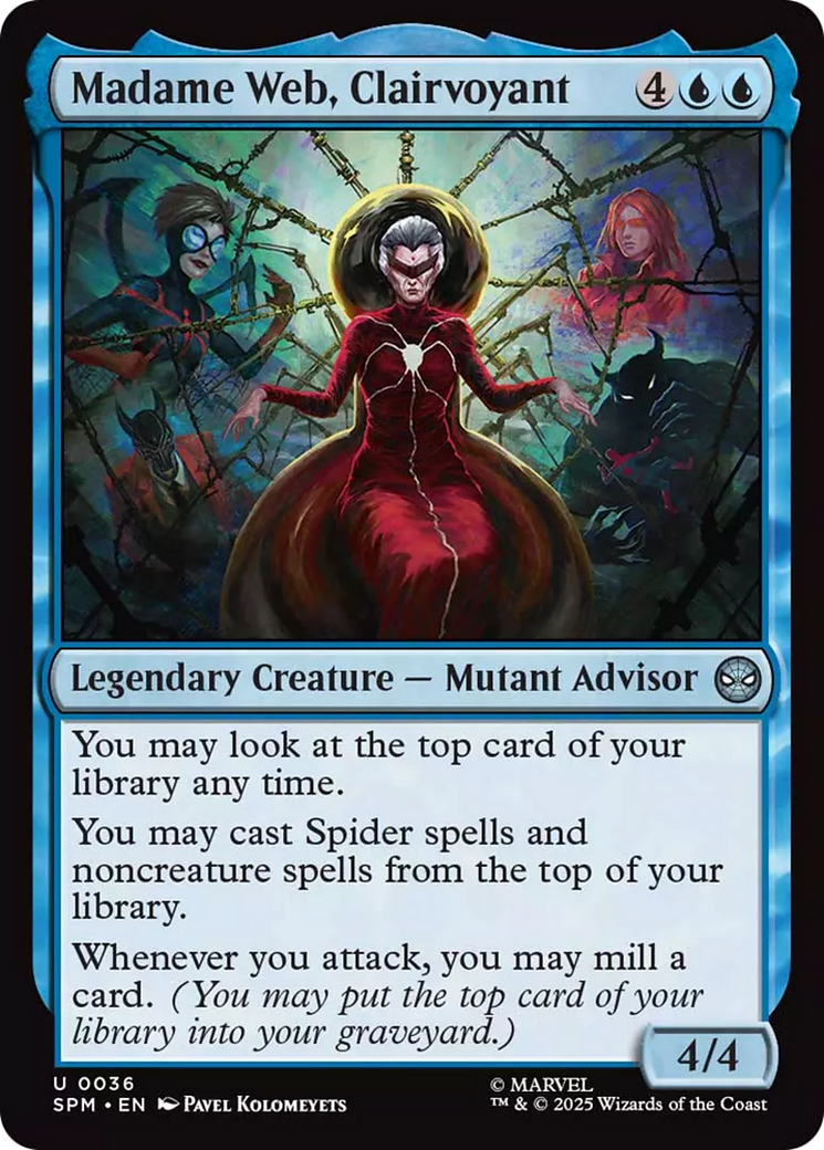 Madame Web, Clairvoyant [Marvel's Spider-Man] | Card Merchant Takapuna