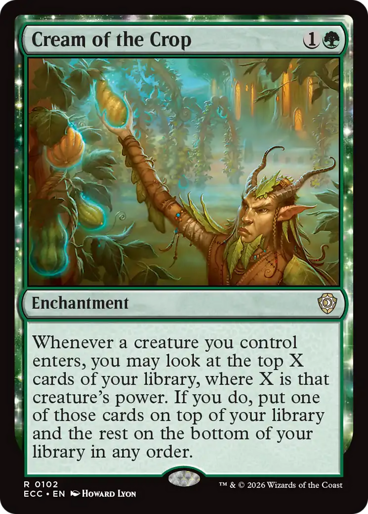 Cream of the Crop [Lorwyn Eclipsed Commander] | Card Merchant Takapuna