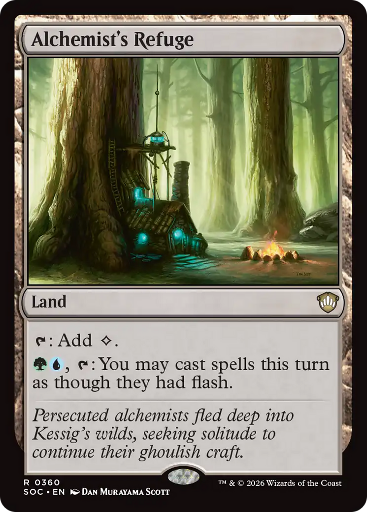 Alchemist's Refuge [Secrets of Strixhaven Commander] | Card Merchant Takapuna