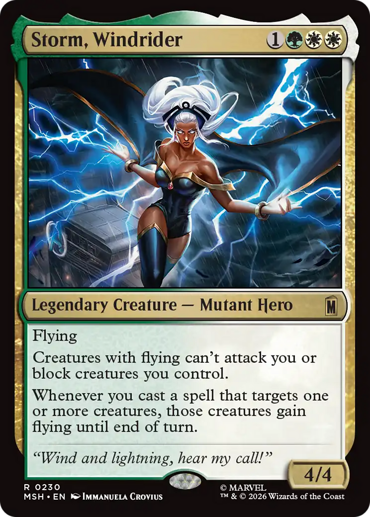 Storm, Windrider [Marvel Super Heroes] | Card Merchant Takapuna