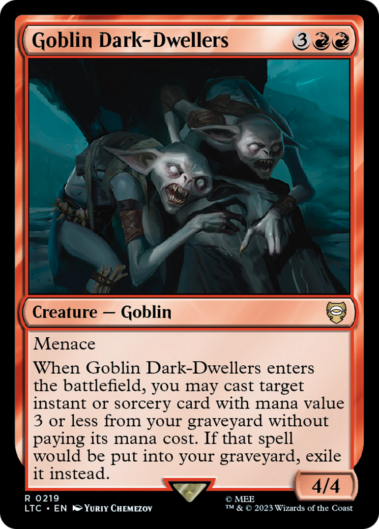 Goblin Dark-Dwellers [The Lord of the Rings: Tales of Middle-Earth Commander] | Card Merchant Takapuna