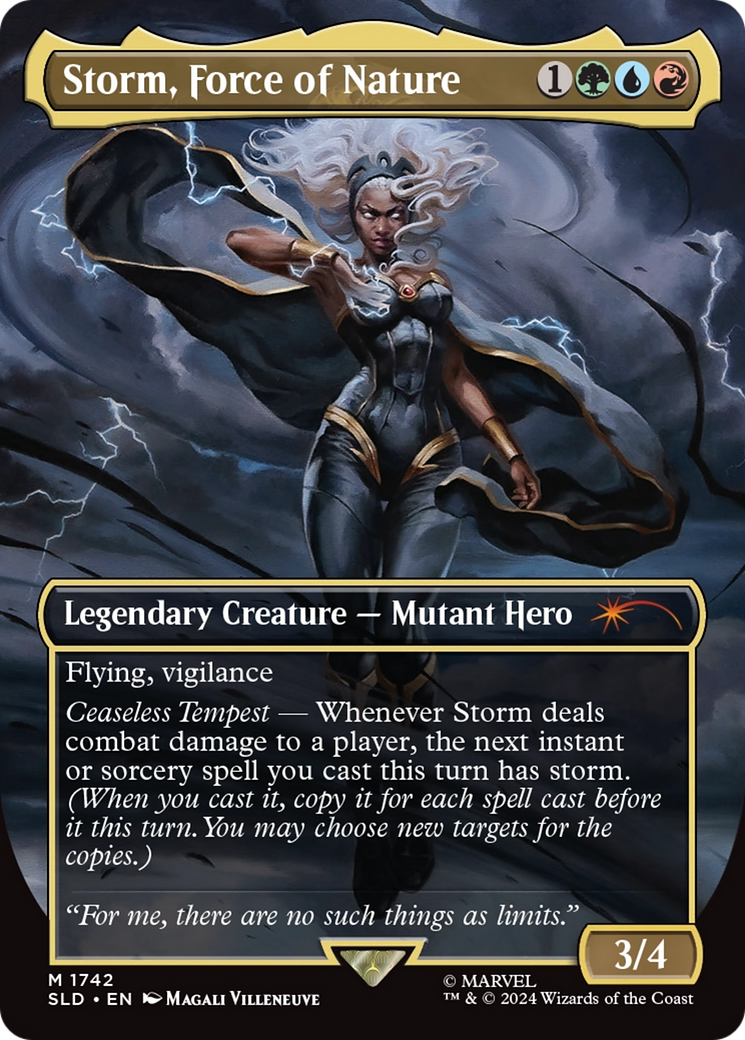 Storm, Force of Nature [Secret Lair Drop Series] | Card Merchant Takapuna