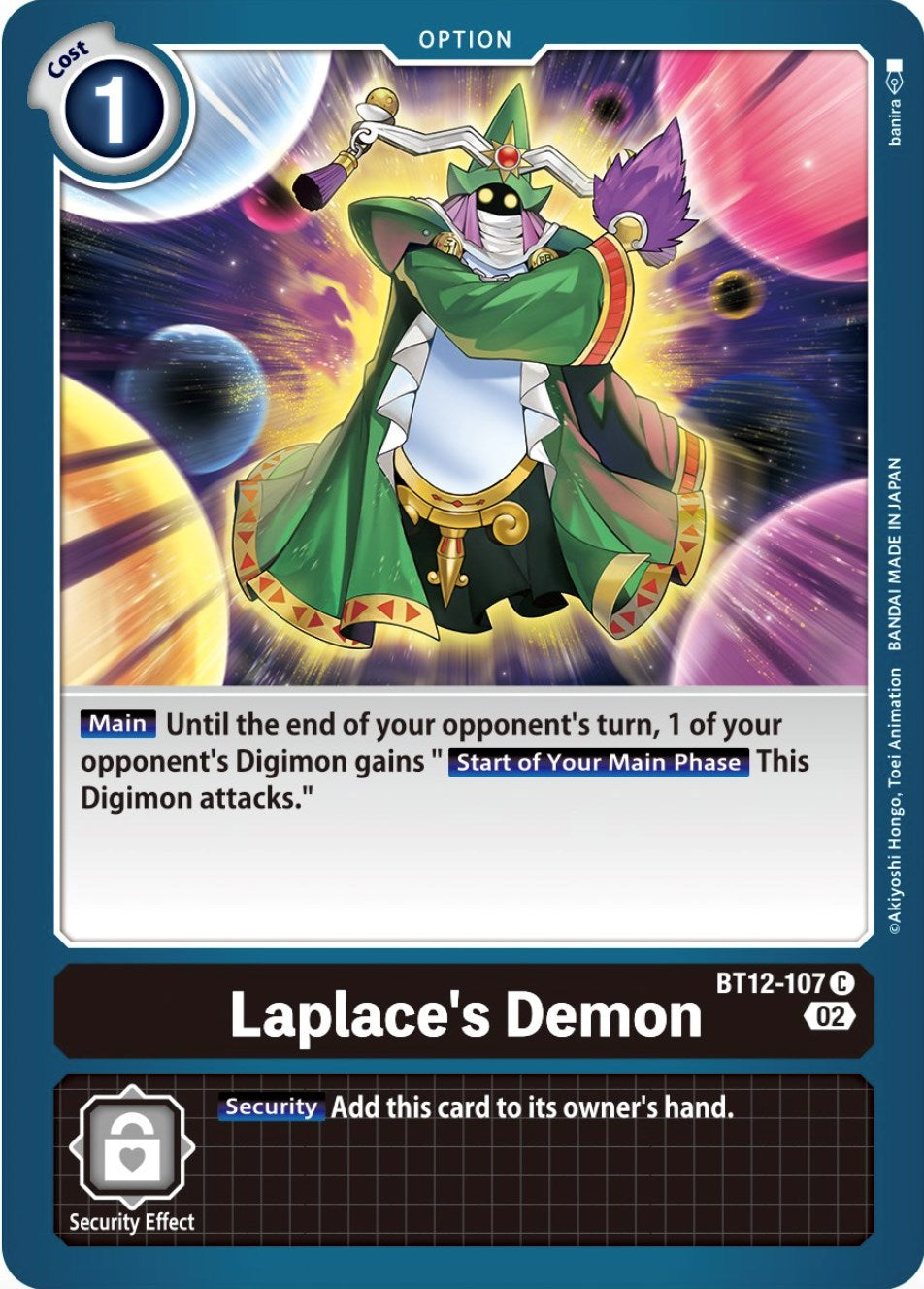 Laplace's Demon [BT12-107] [Across Time] | Card Merchant Takapuna
