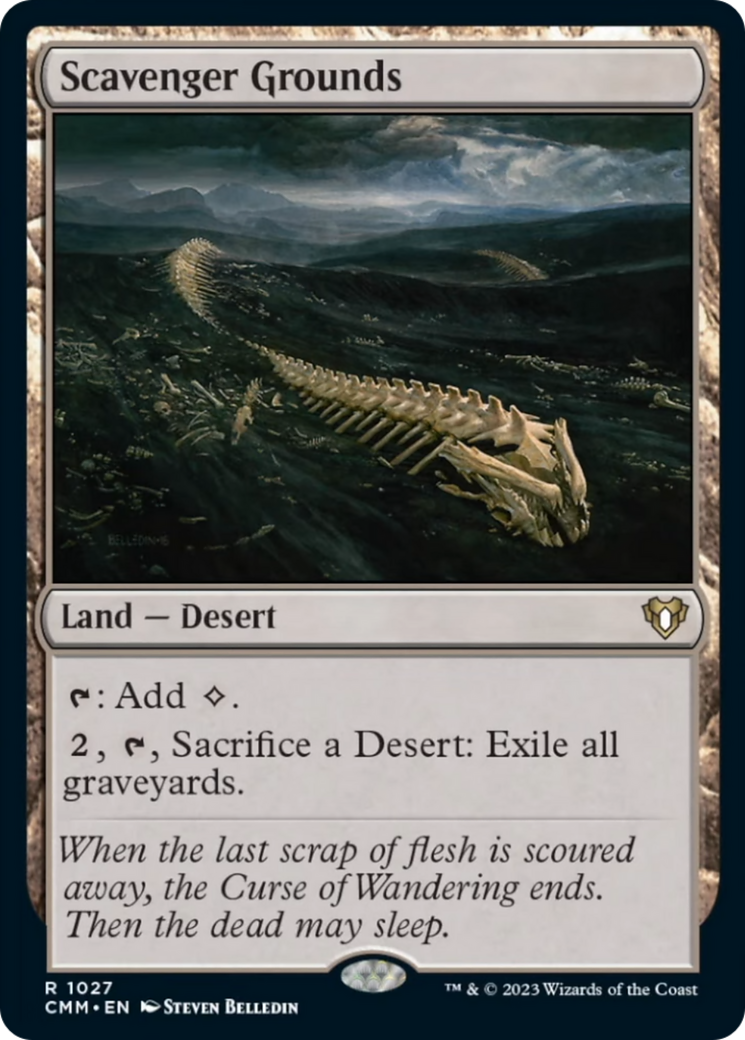 Scavenger Grounds [Commander Masters] | Card Merchant Takapuna