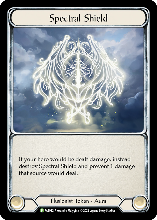 Spectral Shield [FAB082] (Promo)  Cold Foil | Card Merchant Takapuna