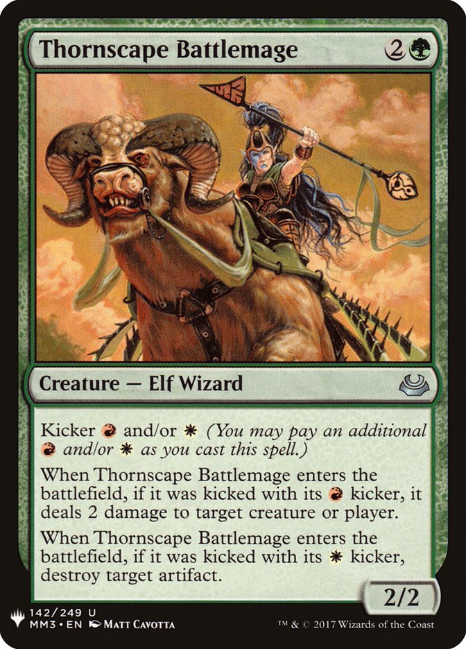 Thornscape Battlemage [Mystery Booster] | Card Merchant Takapuna