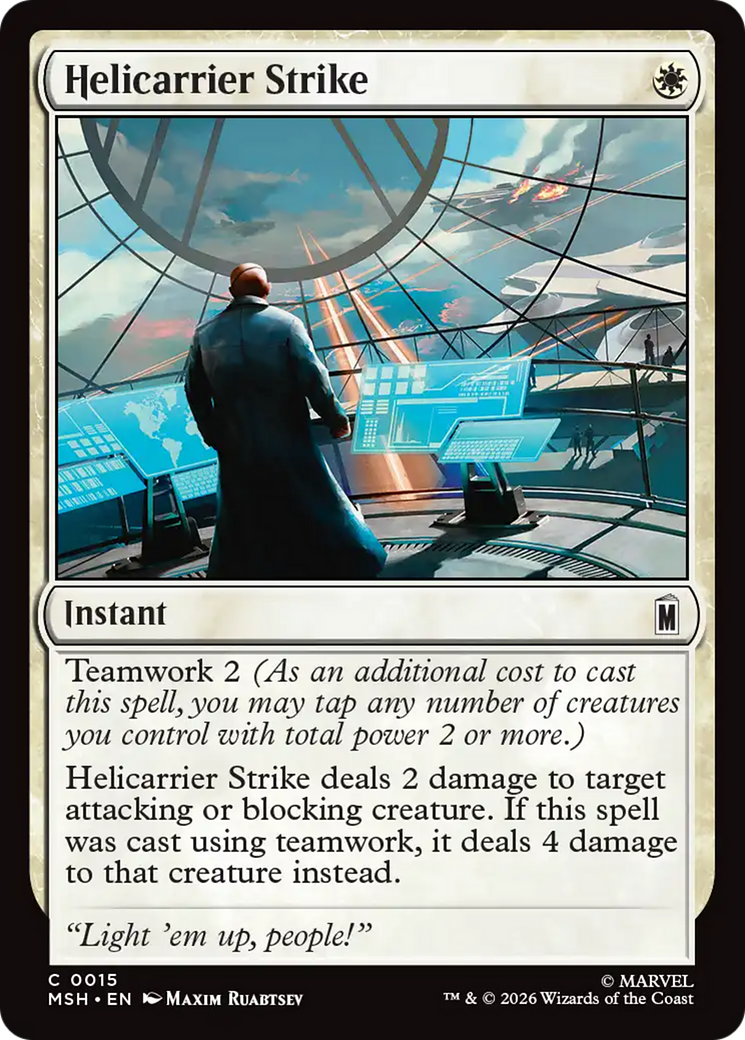 Helicarrier Strike [Marvel Super Heroes] | Card Merchant Takapuna