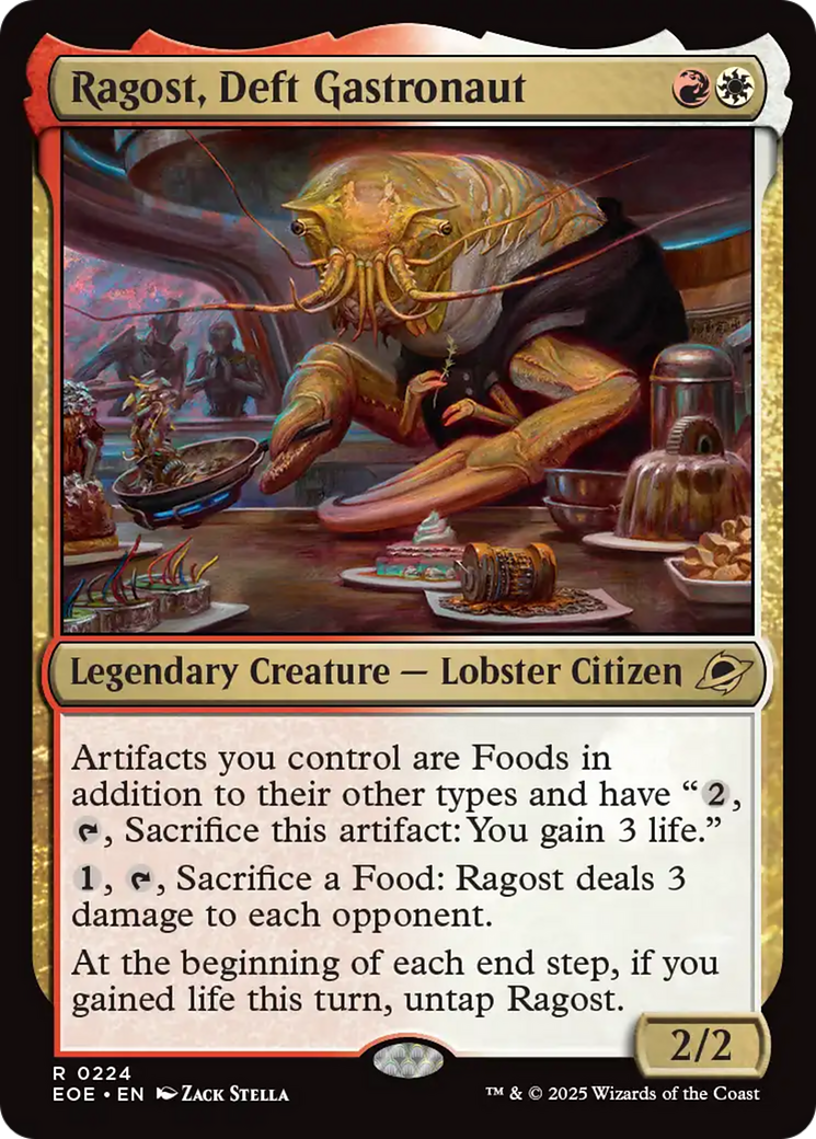 Ragost, Deft Gastronaut [Edge of Eternities] | Card Merchant Takapuna