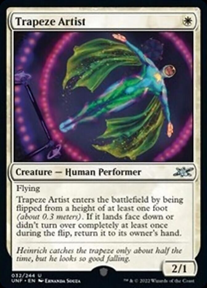 Trapeze Artist [Unfinity] | Card Merchant Takapuna