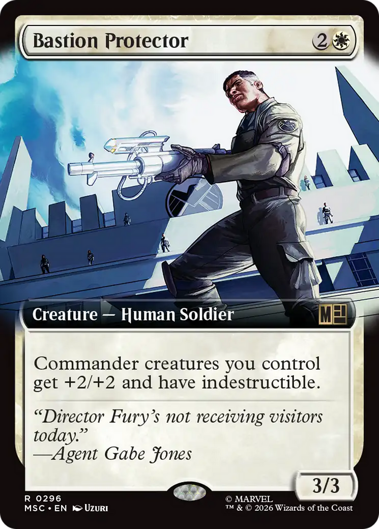 Bastion Protector (Extended Art) [Marvel Super Heroes Commander] | Card Merchant Takapuna