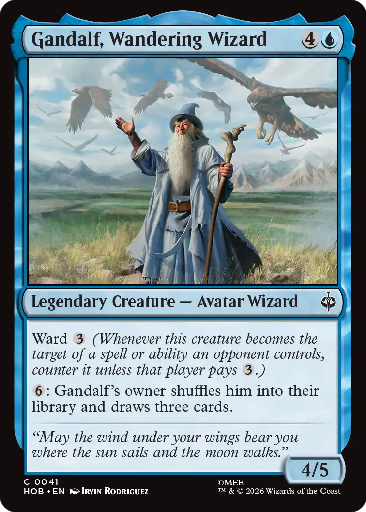 Gandalf, Wandering Wizard [The Hobbit] | Card Merchant Takapuna