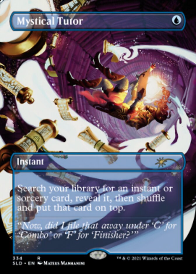 Mystical Tutor (Borderless) [Secret Lair Drop Series] | Card Merchant Takapuna