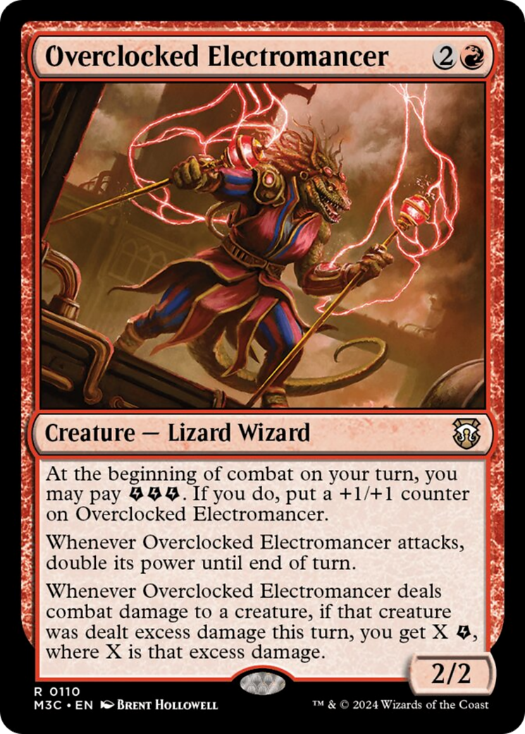 Overclocked Electromancer [Modern Horizons 3 Commander] | Card Merchant Takapuna