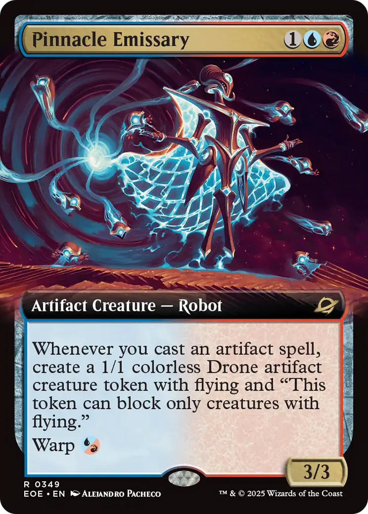 Pinnacle Emissary (Extended Art) [Edge of Eternities] | Card Merchant Takapuna