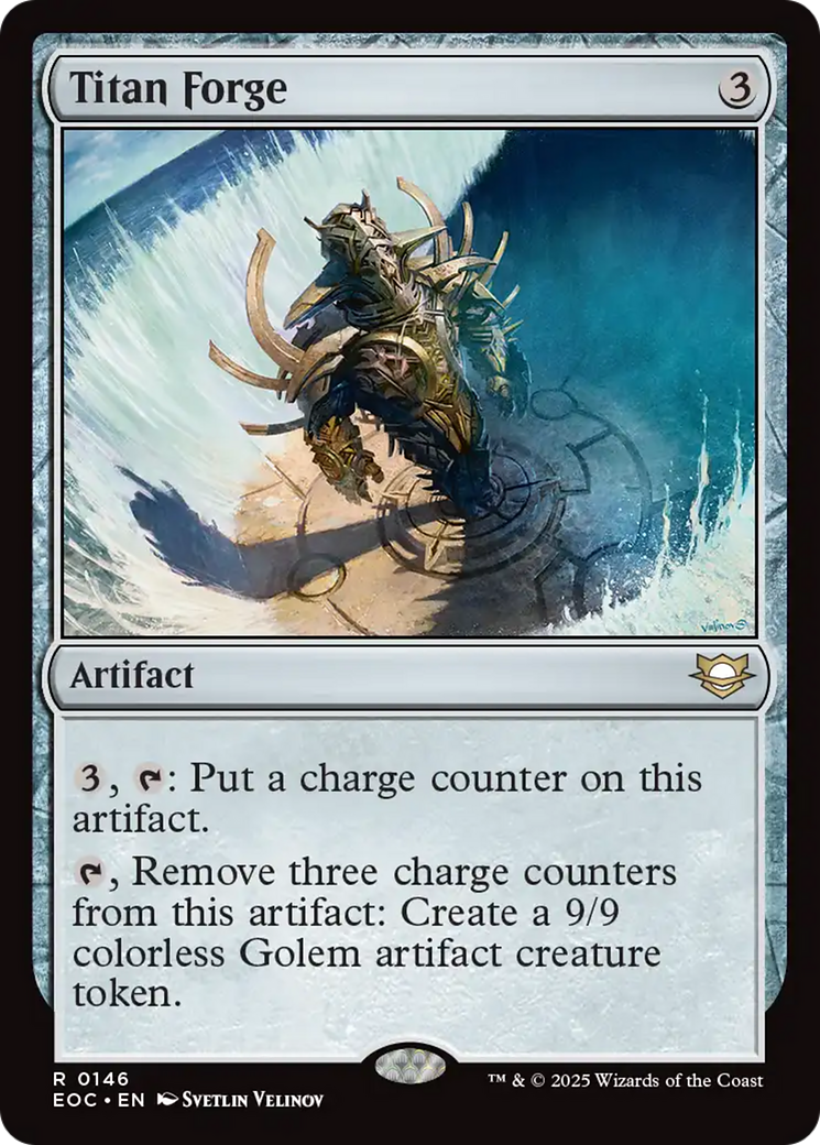Titan Forge [Edge of Eternities Commander] | Card Merchant Takapuna