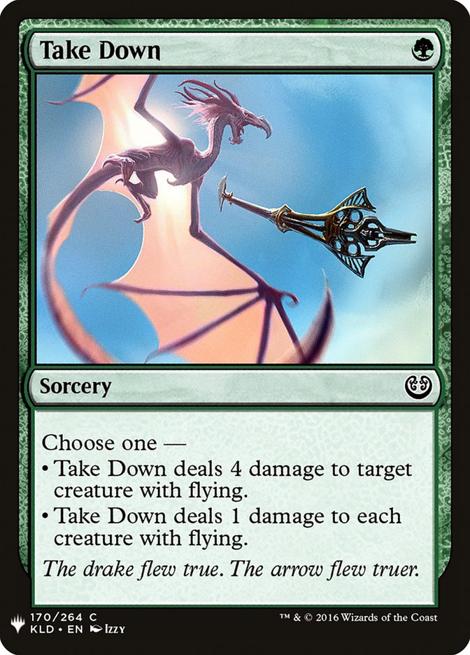 Take Down [Mystery Booster] | Card Merchant Takapuna