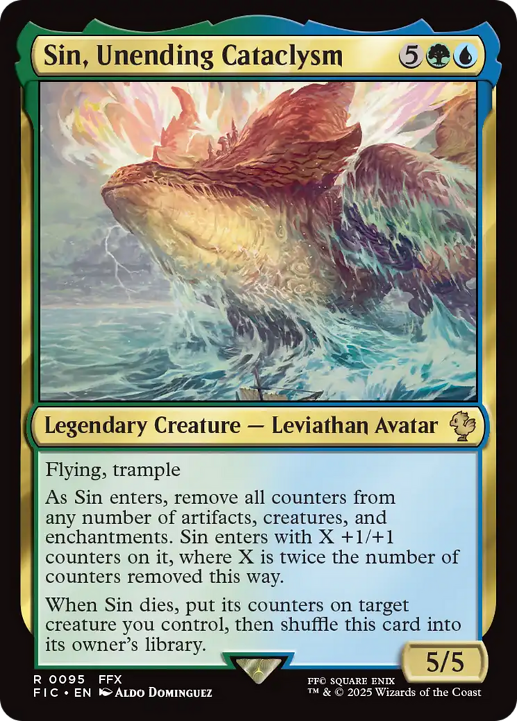 Sin, Unending Cataclysm [FINAL FANTASY Commander] | Card Merchant Takapuna
