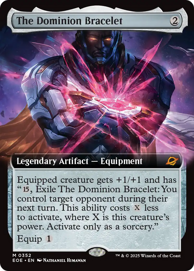 The Dominion Bracelet (Extended Art) [Edge of Eternities] | Card Merchant Takapuna